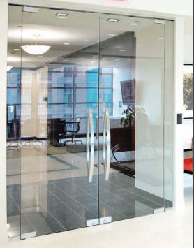 commercial interior glass
